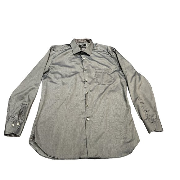 (16.5) SIMONS 🇨🇦 LE 31 Dress Shirt Contrast Collar and Cuff Size 16 1/2R - Picture 5 of 16